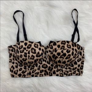 Leopard Print Balconette 34C